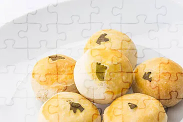 a jigsaw puzzle