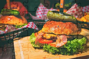 a jigsaw puzzle
