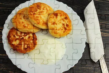 a jigsaw puzzle