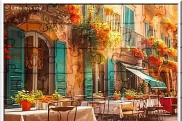 Ambiance café à Barcelone