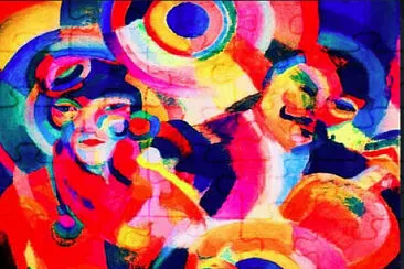 Sonia Delaunay chanteur de flamenco