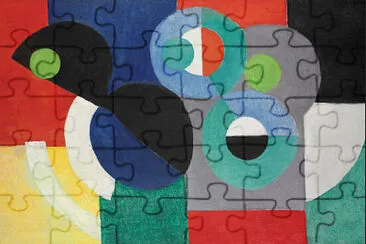 S.Delaunay rythme coloré