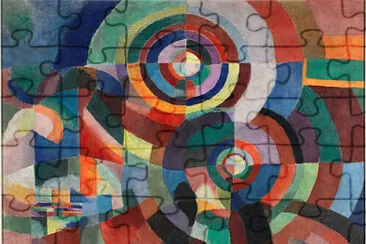 Sonia delaunay prisme électrique jigsaw puzzle