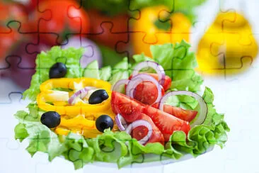 a jigsaw puzzle