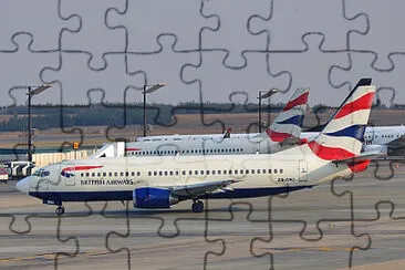 a jigsaw puzzle