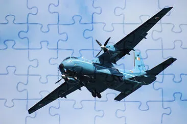 a jigsaw puzzle