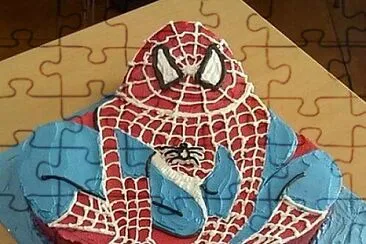 Spiderman cake for Spidermark!