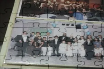 אני והמשפחה בבר המצווה של אחיני ניסים
