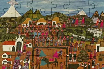 art Tiga Equateur jigsaw puzzle