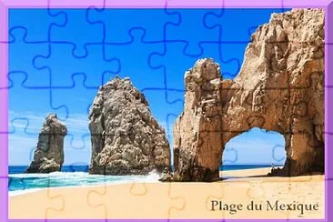 Plage au Mexique