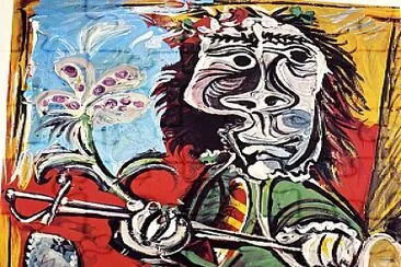 Picasso homme à l 'épée