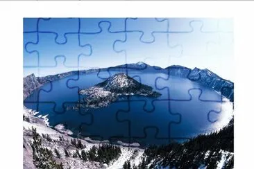 Crater Lake - Oregon jigsaw puzzle