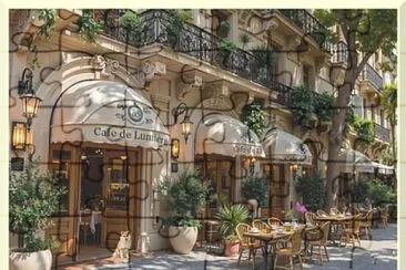 Café Lumière jigsaw puzzle