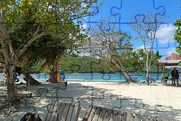 Iles à côté Lombok