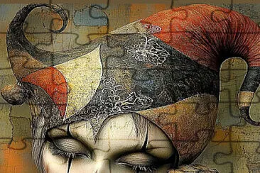 Arlequin jigsaw puzzle