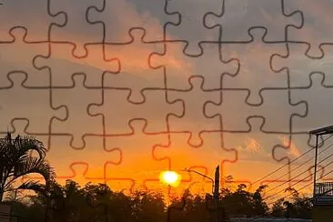 ¡Que atardecer! jigsaw puzzle