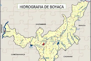 rompecabezas de hidrografia