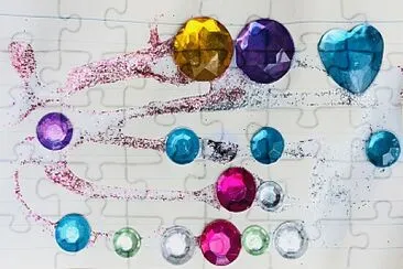 Sparkly craft card