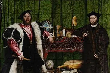 los embajadores – hans holbein el joven jigsaw puzzle