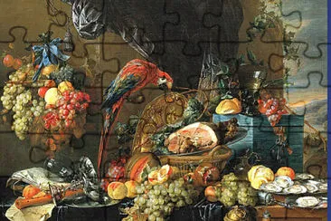 פאזל של De Heem nature morte