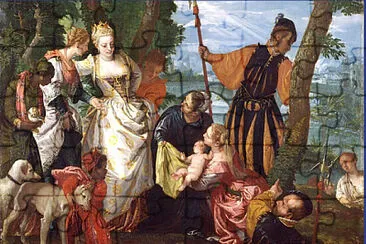 Véronèse Moïse sauvé des eaux