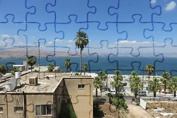 הכנרת מהמלון jigsaw puzzle