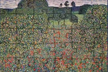 פאזל של Klimt coquelicots