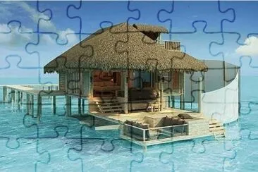 פאזל של sea house