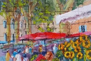 marché jigsaw puzzle