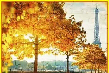 L 'Automne à Paris jigsaw puzzle
