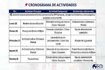 1ra Actividad Lúdica
