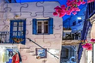 Grecia de noche