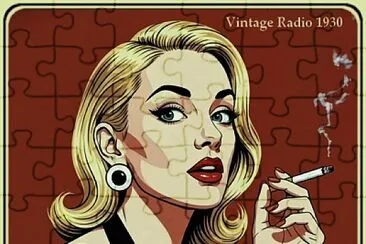 Vintage Radio 1930 jigsaw puzzle