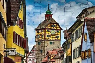 Schwäbisch Hall-Alemania jigsaw puzzle