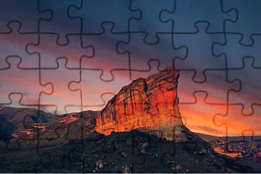 Risco al atardecer