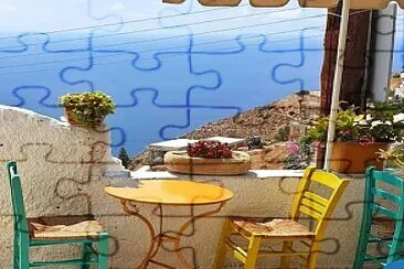 Terraza con vistas