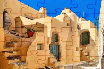 Santorini-Grecia jigsaw puzzle