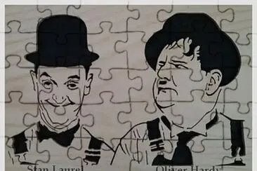 פאזל של Laurel et Hardy