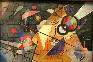 Kandinsky point jaune