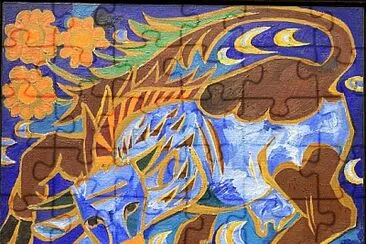 Gontscharowa la vache bleue 1911