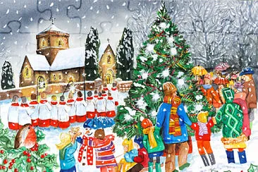 Angleterre choeur de Noël