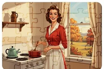 Un dimanche d 'automne dans les années 1940