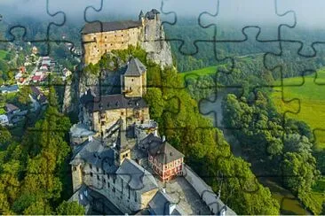 Monasterio en la colina jigsaw puzzle