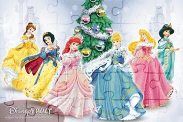 פאזל של Christmas Princesses