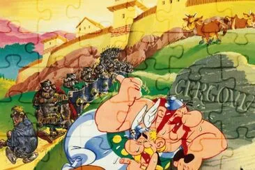 Asterix jigsaw puzzle