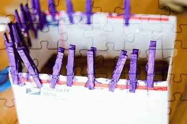 Painted Clothespins jigsaw puzzle