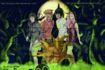 scooby doo naruto jigsaw puzzle