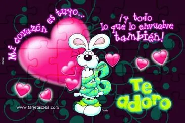 פאזל של Mensaje de Amor