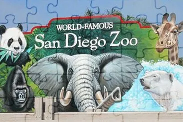 Welcome Sign-San Diego Zoo