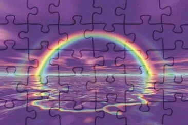 Sunset Rainbow jigsaw puzzle